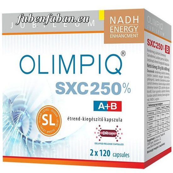 Olimpiq SXC SL Jubileum 250% DR kapszula Cukorbetegeknek