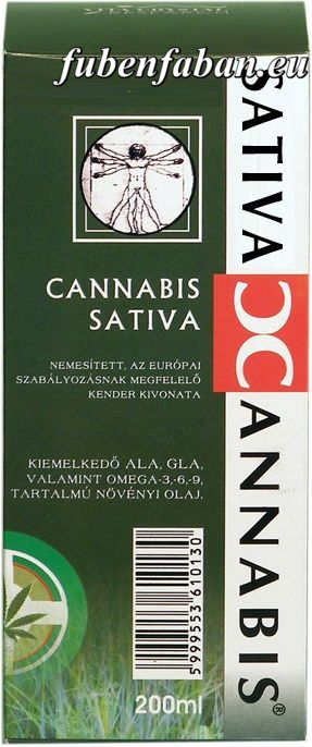Medicannabis olaj (200ml) - Cannabis Sativa Cannabionid Oil