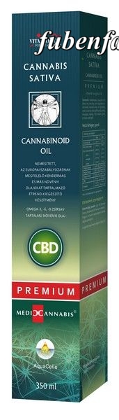 CBD Olaj - Cannabis Sativa Cannabinoid Oil Prémium - 350ml
