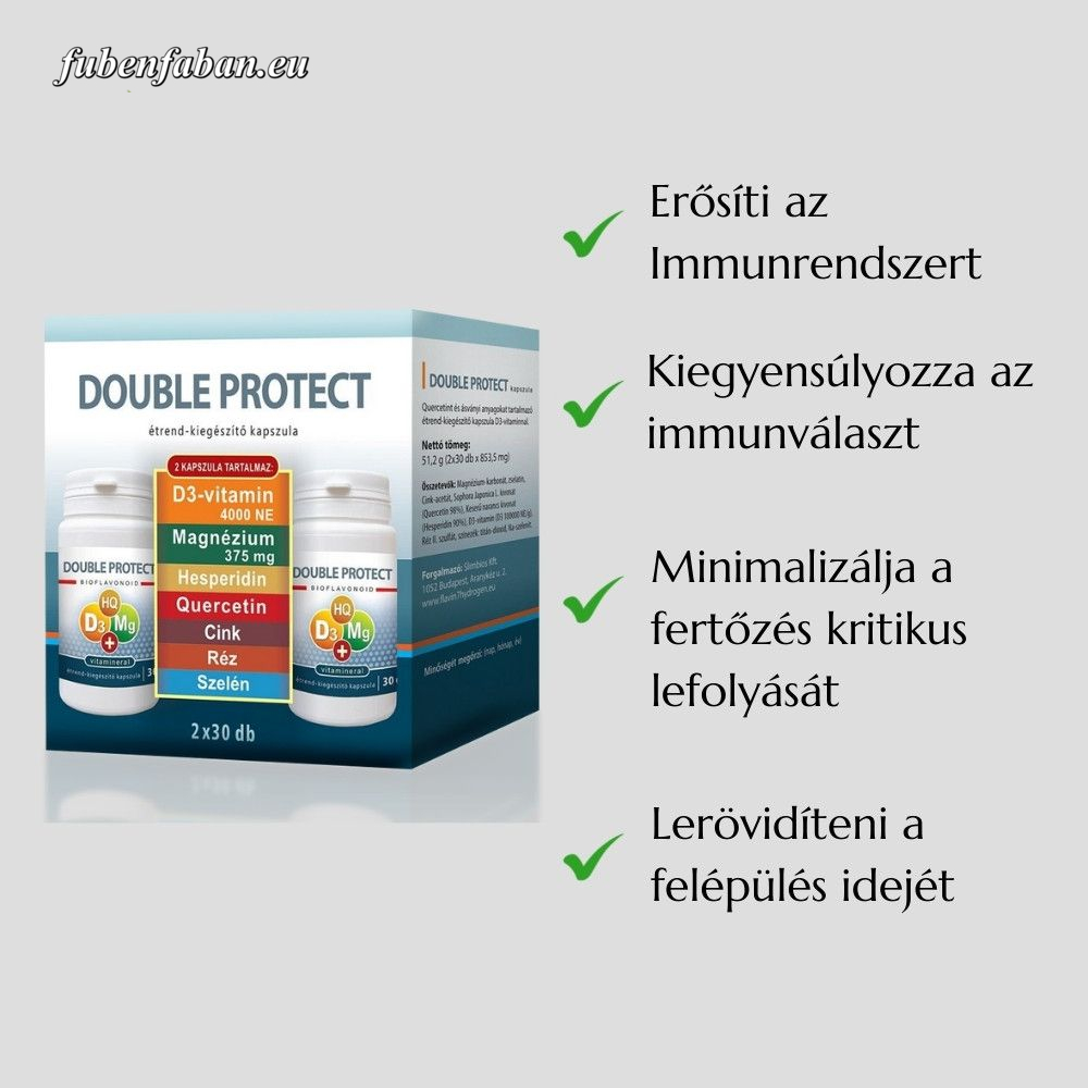 Double Protect Immunbomba Kvercitinnel